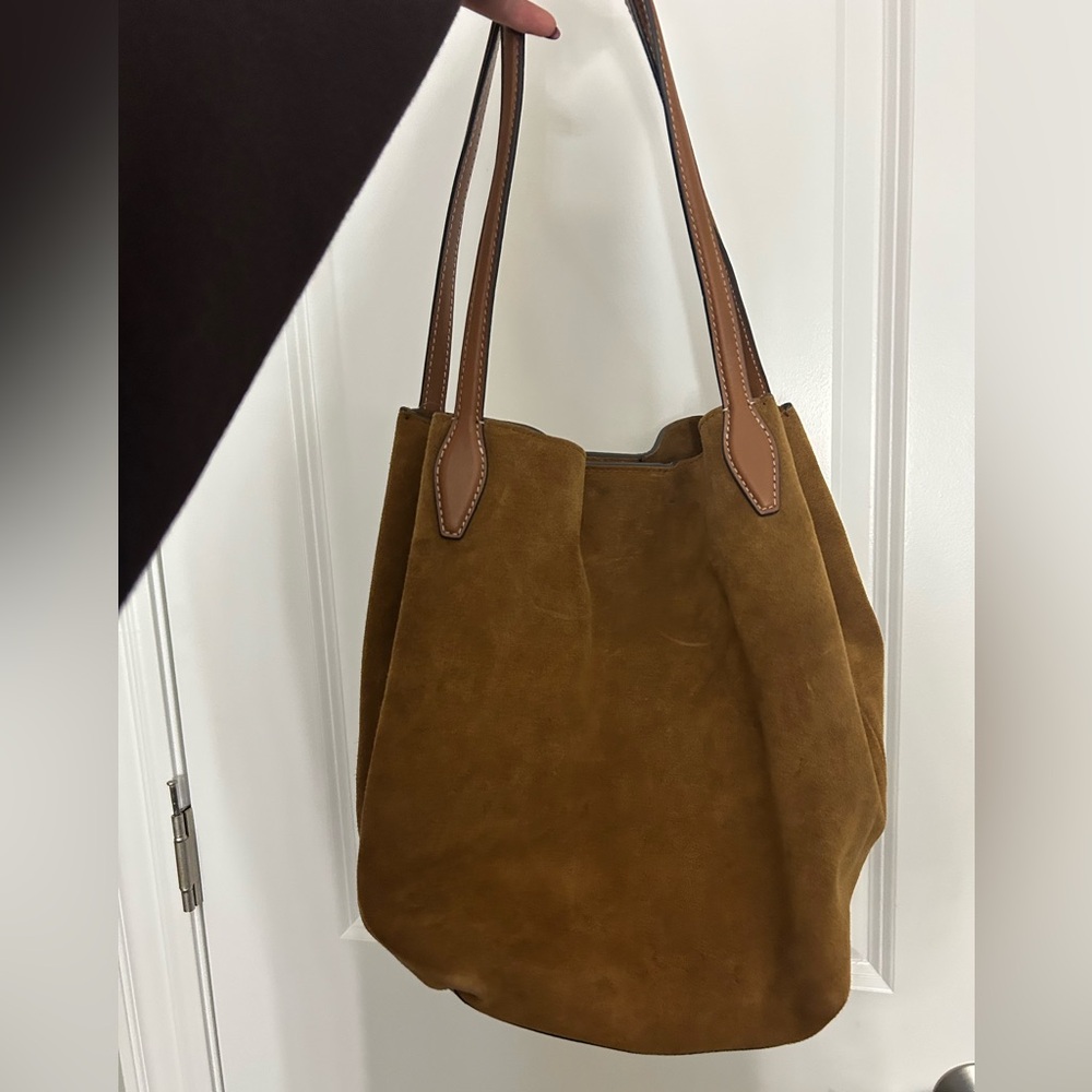 Madewell The Suede Shopper Tote - Picture 3 of 6